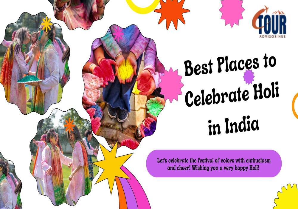 Best Places to Celebrate Holi in India