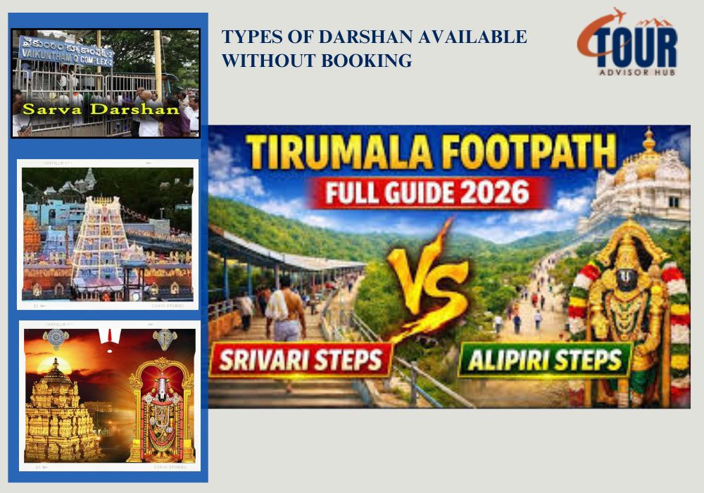 Types of Darshan Available Without Booking